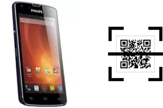 Como ler QR code no Philips W8510?