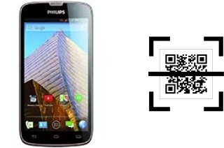 Como ler QR code no Philips W8555?