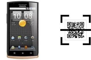 Como ler QR code no Philips W920?