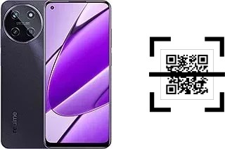 Como ler QR code no Realme 11 4G?