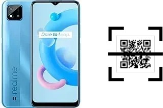 Como ler QR code no Realme Realme C20A?