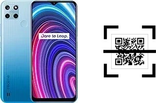 Como ler QR code no Realme C25Y?