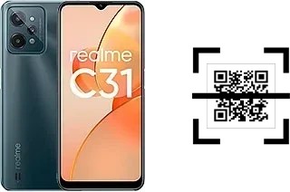 Como ler QR code no Realme C31?