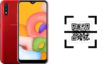 Como ler QR code no Samsung Galaxy A01?