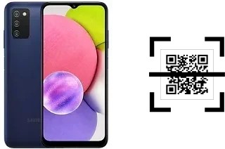 Como ler QR code no Samsung Galaxy A03s?