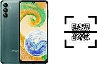 Como ler QR code no Samsung Galaxy A04s?