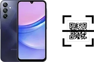 Como ler QR code no Samsung Galaxy A15?