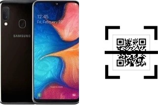 Como ler QR code no Samsung Galaxy A20e?