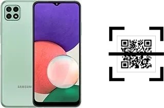 Como ler QR code no Samsung Galaxy A22 5G?