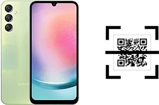 Como ler QR code no Samsung Galaxy A24 4G?