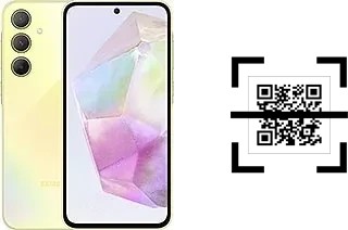 Como ler QR code no Samsung Galaxy A35?