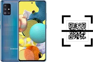 Como ler QR code no Samsung Galaxy A51 5G UW?