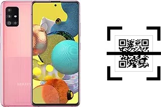 Como ler QR code no Samsung Galaxy A51 5G?