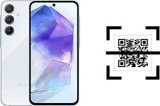 Como ler QR code no Samsung Galaxy A55?