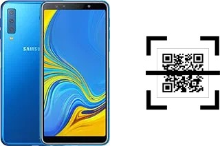 Como ler QR code no Samsung Galaxy A7 (2018)?