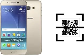 Como ler QR code no Samsung Galaxy A8 (SCV32)?