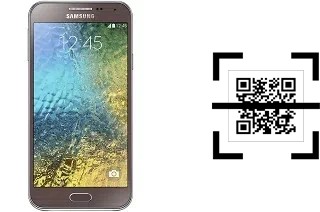 Como ler QR code no Samsung Galaxy E5?