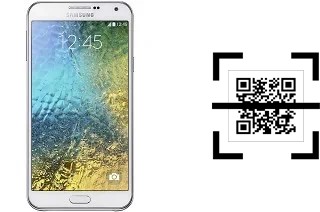 Como ler QR code no Samsung Galaxy E7?