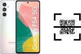 Como ler QR code no Samsung Galaxy F54?