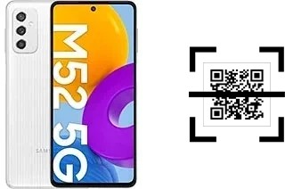 Como ler QR code no Samsung Galaxy M52 5G?