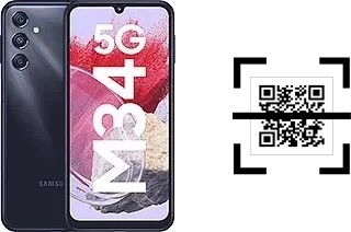 Como ler QR code no Samsung Galaxy M34 5G?