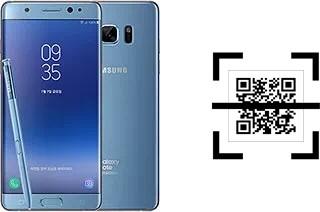 Como ler QR code no Samsung Galaxy Note FE?