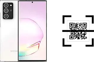 Como ler QR code no Samsung Galaxy Note20+ 5G?