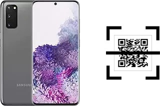 Como ler QR code no Samsung Galaxy S20?