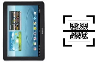 Como ler QR code no Samsung Galaxy Tab 2 10.1 CDMA?