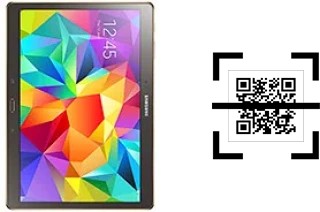 Como ler QR code no Samsung Galaxy Tab S 10.5 LTE?