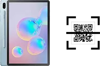 Como ler QR code no Samsung Galaxy Tab S6?