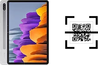 Como ler QR code no Samsung Galaxy Tab S7?