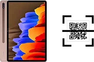 Como ler QR code no Samsung Galaxy Tab S7+?