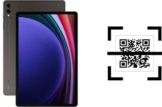 Como ler QR code no Samsung Galaxy Tab S9+?