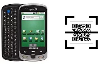 Como ler QR code no Samsung M900 Moment?