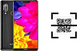 Como ler QR code no Sharp Aquos D10?