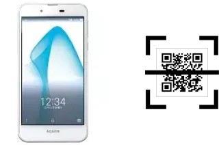 Como ler QR code no Sharp Aquos L?