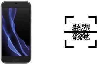 Como ler QR code no Sharp Aquos R?