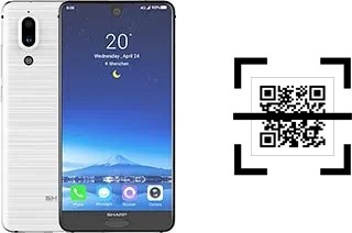 Como ler QR code no Sharp Aquos S2?