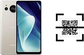 Como ler QR code no Sharp Aquos sense7 plus?