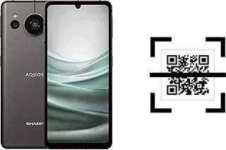 Como ler QR code no Sharp Aquos sense7?