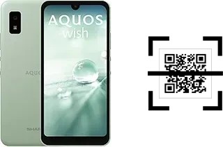 Como ler QR code no Sharp Aquos wish?