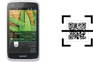 Como ler QR code no Sharp SH530U?