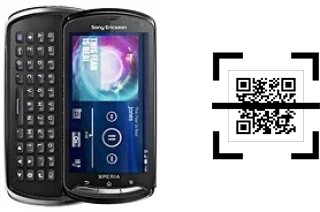 Como ler QR code no Sony Ericsson Xperia pro?