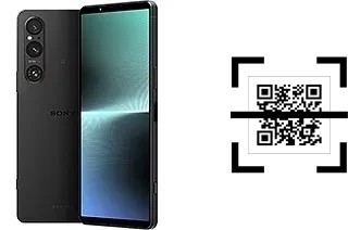 Como ler QR code no Sony Xperia 1 V?