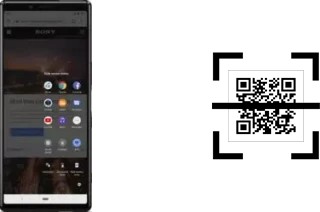 Como ler QR code no Sony Xperia 1?