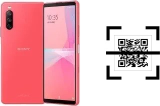 Como ler QR code no Sony Xperia 10 III Lite?