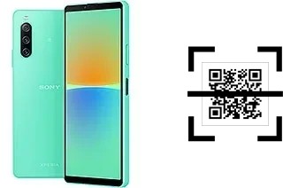 Como ler QR code no Sony Xperia 10 IV?