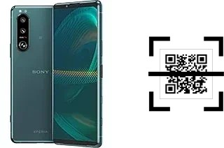 Como ler QR code no Sony Xperia 5 III?