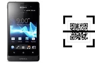 Como ler QR code no Sony Xperia go?